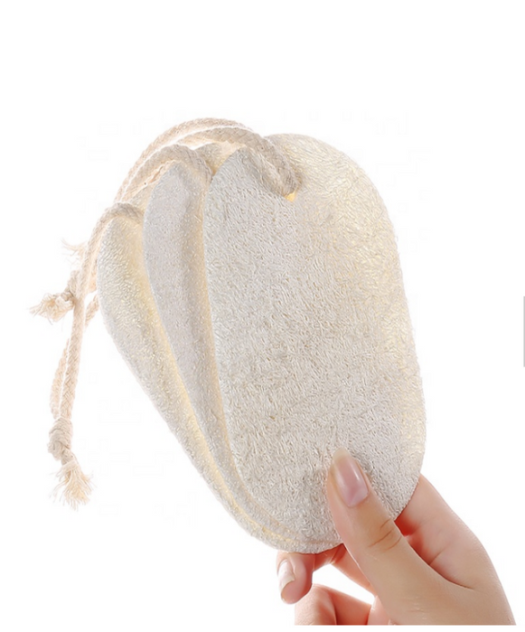 #1 Natural Loofah Bath Sponge - 6" Pure Body Exfoliation -  ITEM CODE: 660457595513