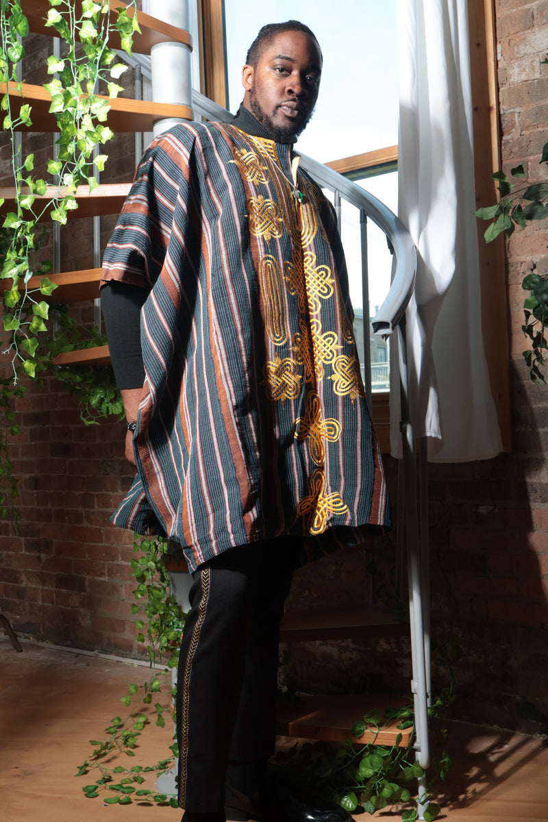Oladıpo Agbada Top With Embriodery