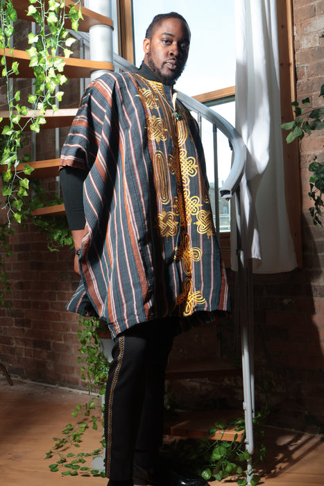 Oladıpo Agbada Top With Embriodery