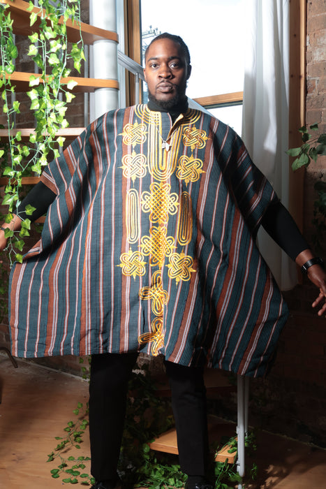 Oladıpo Agbada Top With Embriodery