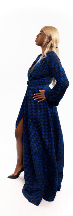 Nonye Kaftan Dress with Belt