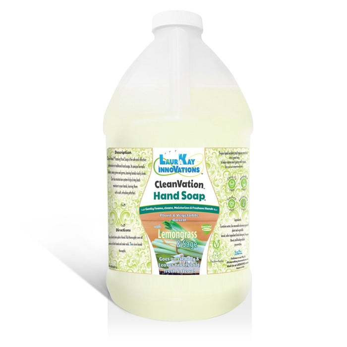 CleanVation HandSoap™ 64 fl oz Refill: Safer & Effective Foaming Hand Soap