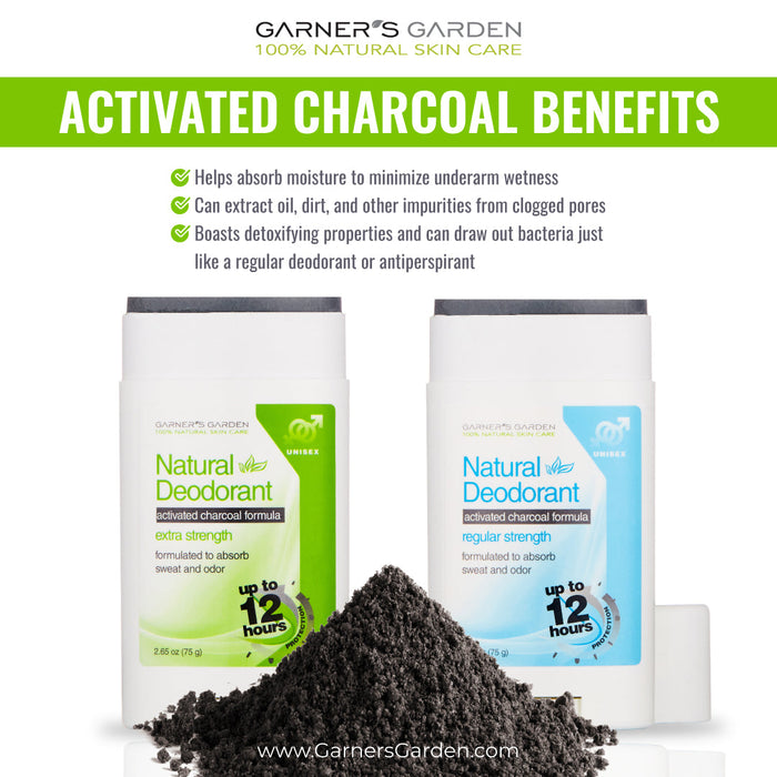 Activated Charcoal Natural Deodorant