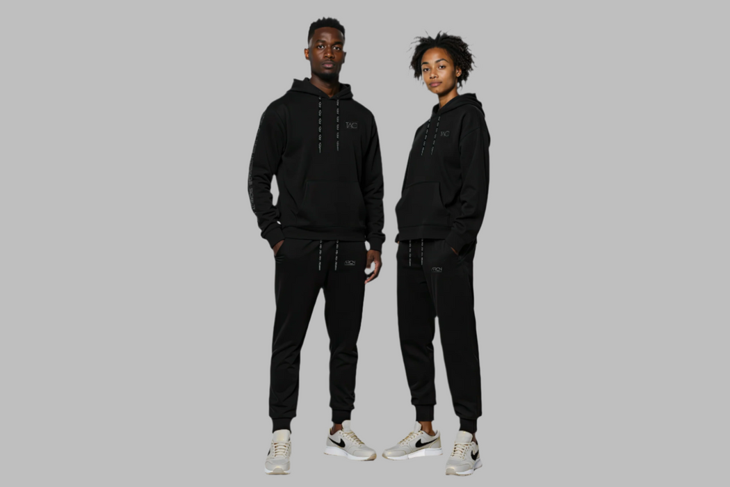 TAC Premium Unisex Minimalist Hoodie and Jogger COMPLETE SET/BUNDLE + Free Beanie