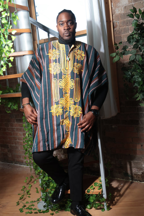 Oladıpo Agbada Top With Embriodery