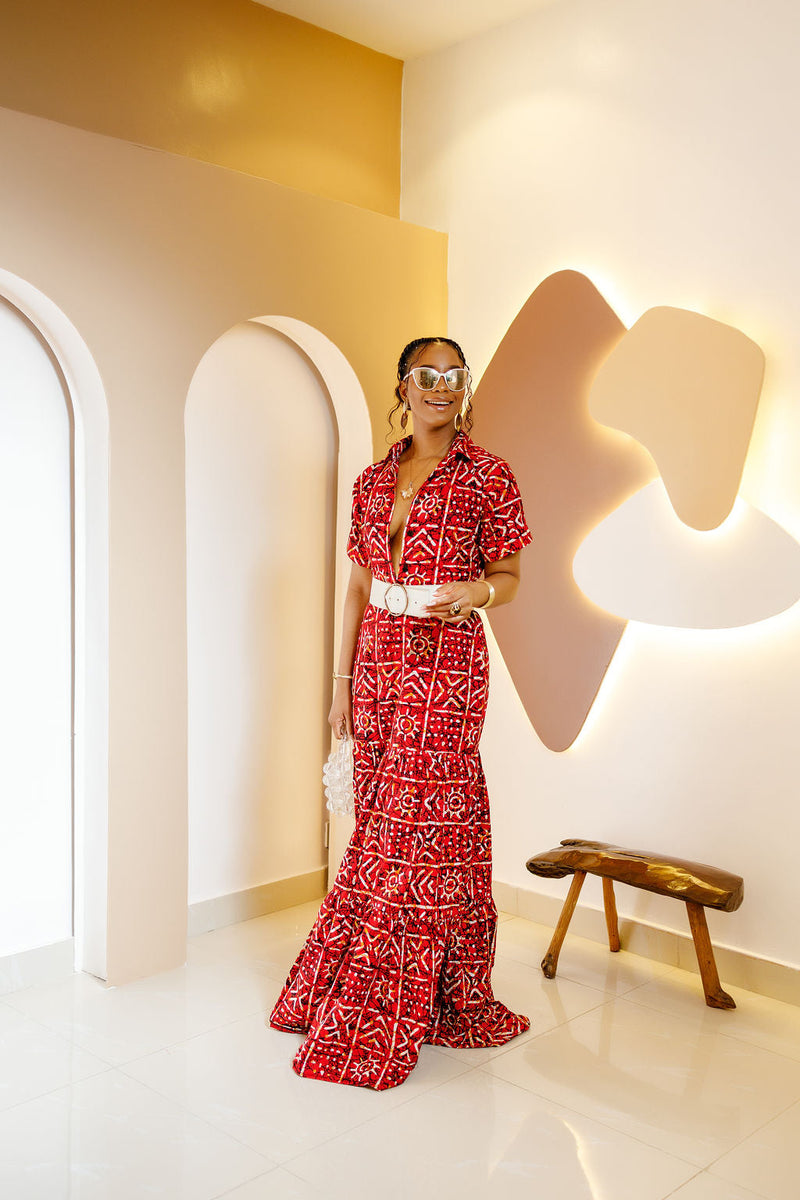 Arunne Kaftan Maxi Dress
