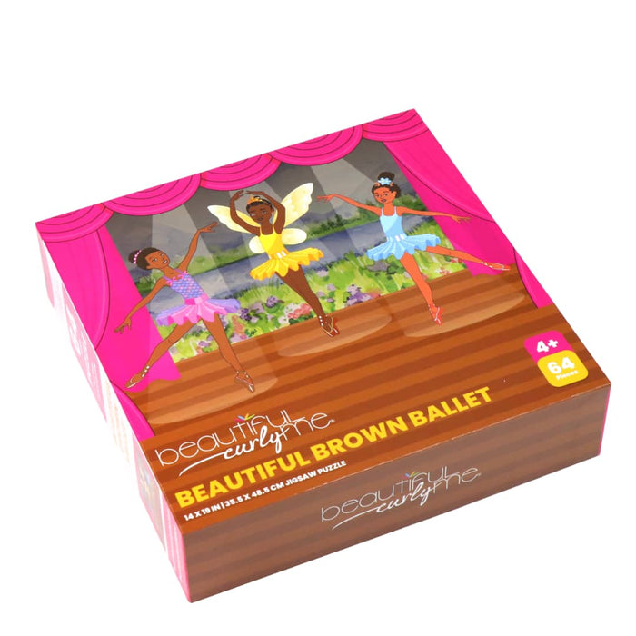 Beautiful Brown Ballet - 64 Piece STEAM Jigsaw Puzzle