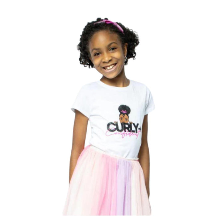 Curly+Confident™: Girls Statement Tees