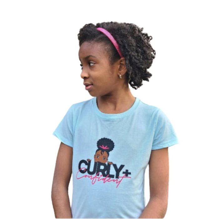 Curly+Confident™: Girls Statement Tees