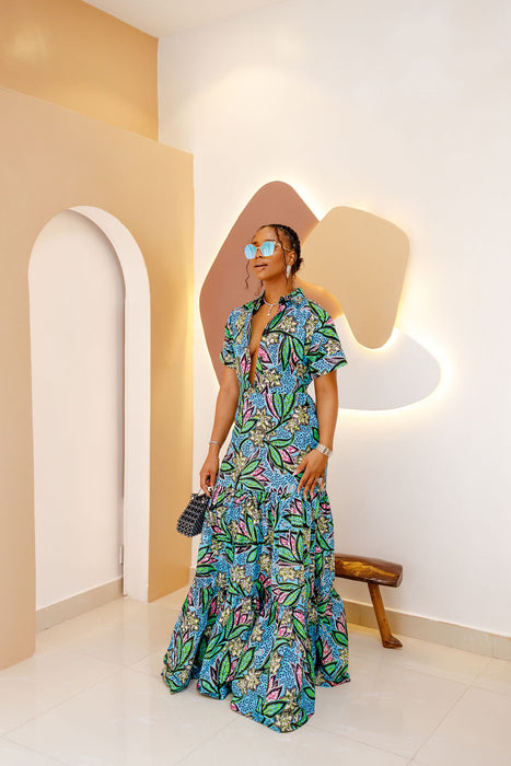 Chukwudi Kaftan Maxi Dress