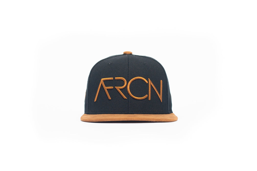 AFRCN- Suede brim Snapback Hat- Culture