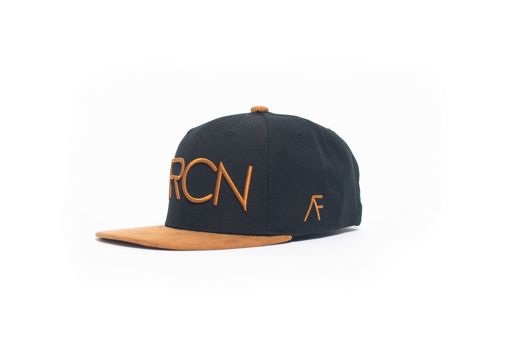 AFRCN- Suede brim Snapback Hat- Culture