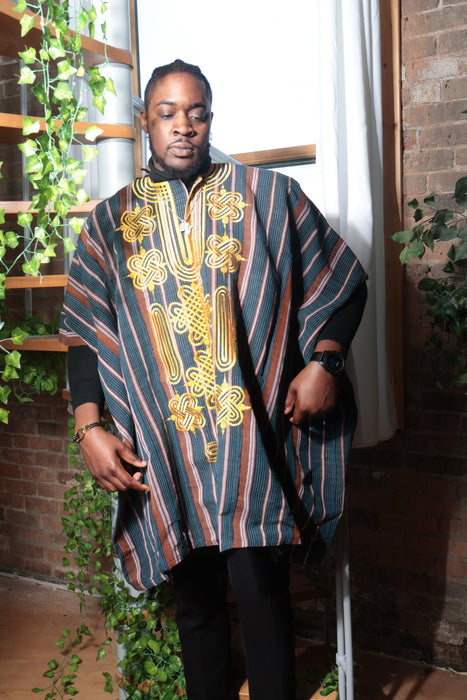 Oladıpo Agbada Top With Embriodery