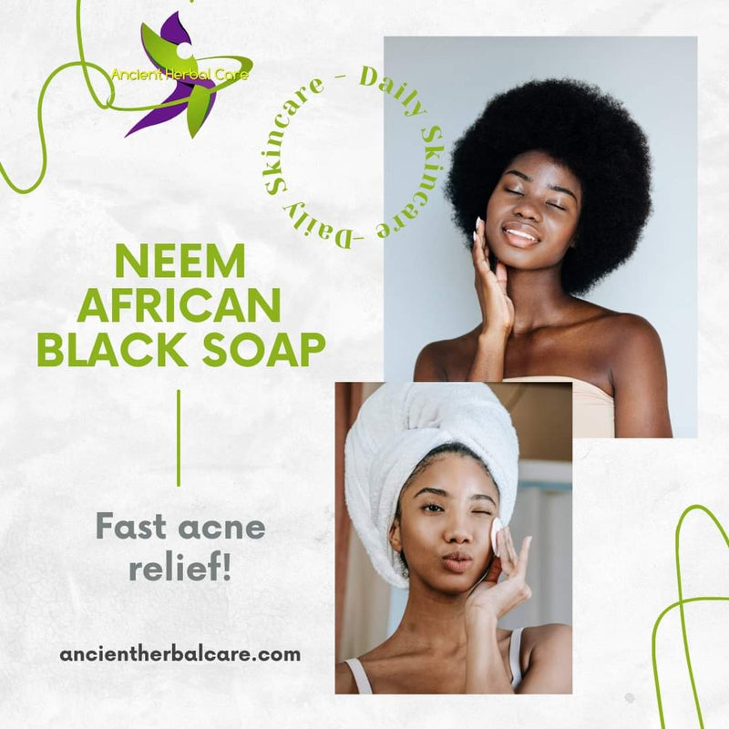 Neem African Black Soap - liquid formula