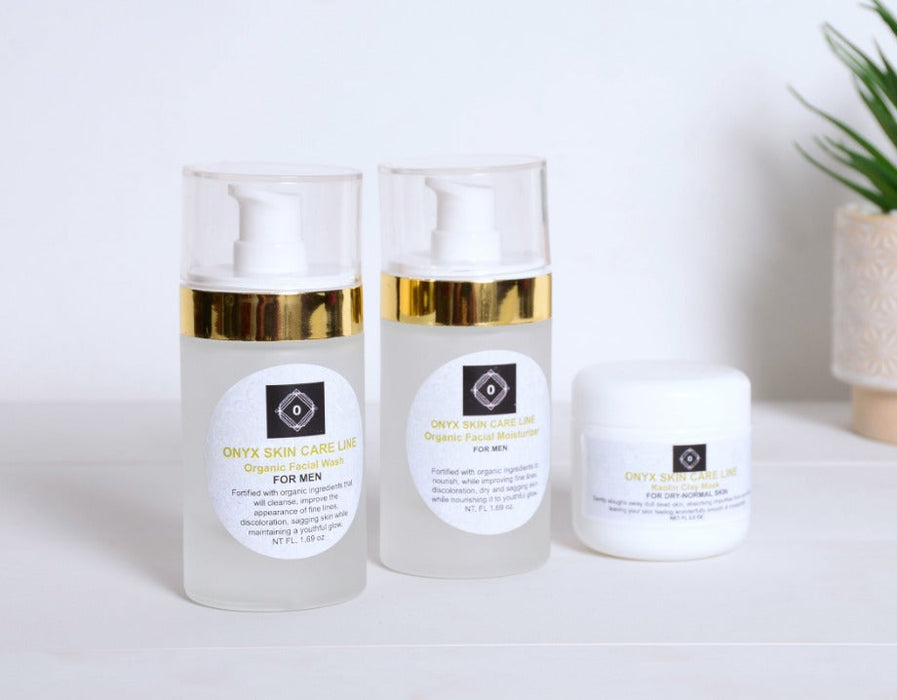 Three Step Moisturizing System - Facial Wash, Moisturizer & Kaolin Mud Mask - For WOMEN -  ITEM CODE: 601956330649