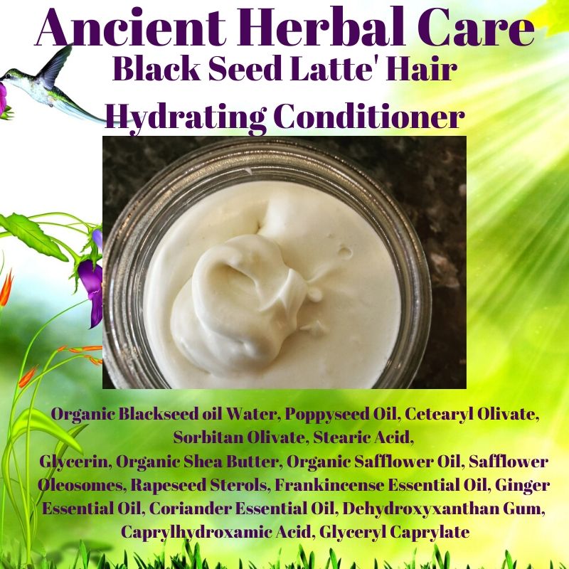 Blackseed and Black Castor Hydrating Hair  Leave in Conditioner