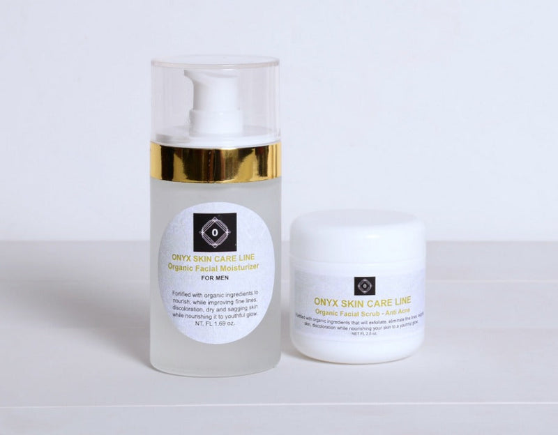 Two-Step System Facial Scrub and Moisturizer - For MEN -  ITEM CODE: 655255130707