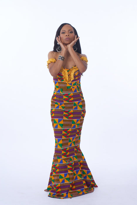 Akua Kente Dress