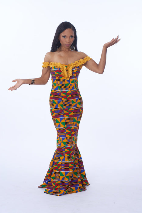 Akua Kente Dress