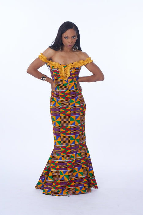 Akua Kente Dress