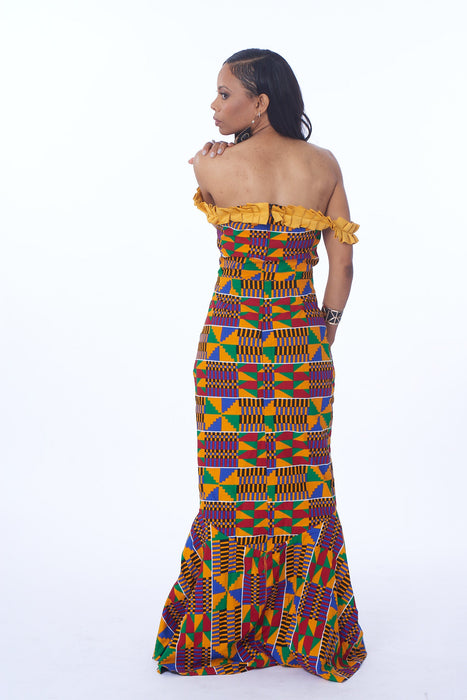 Akua Kente Dress