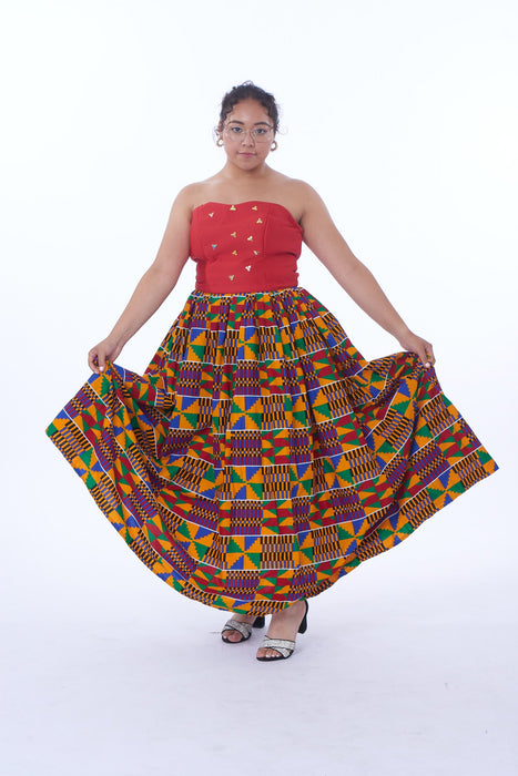 Efua Kente Skirt