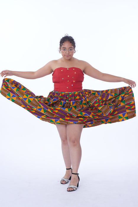 Efua Kente Skirt