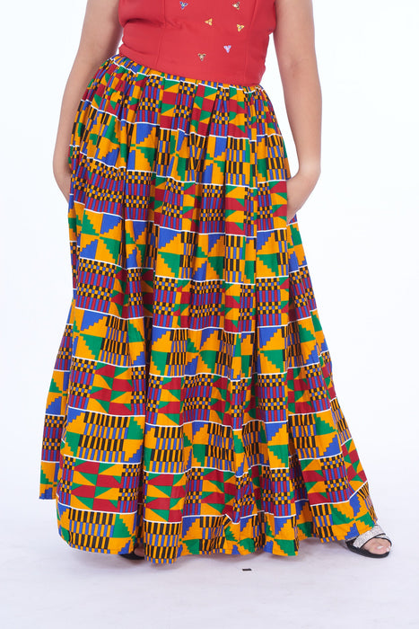 Efua Kente Skirt