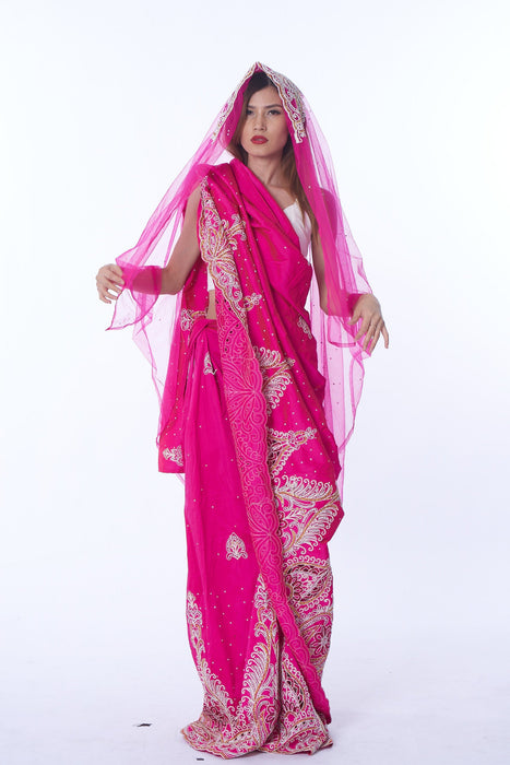 Nafrican Pink Hijab Dress