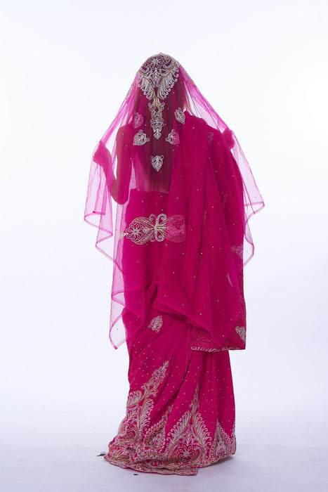 Nafrican Pink Hijab Dress