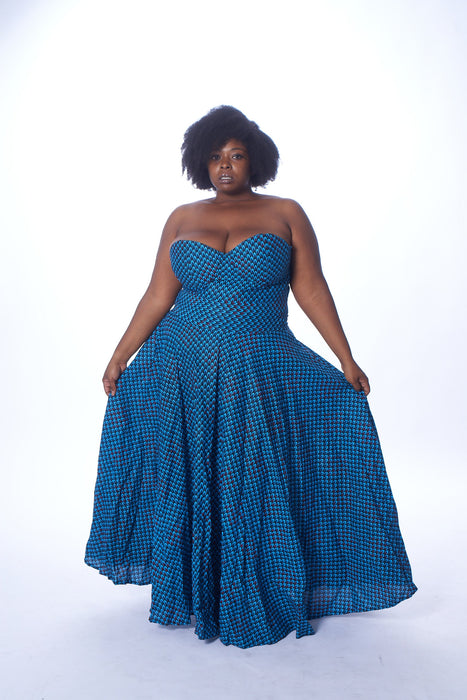 Temitope Strapless Dress