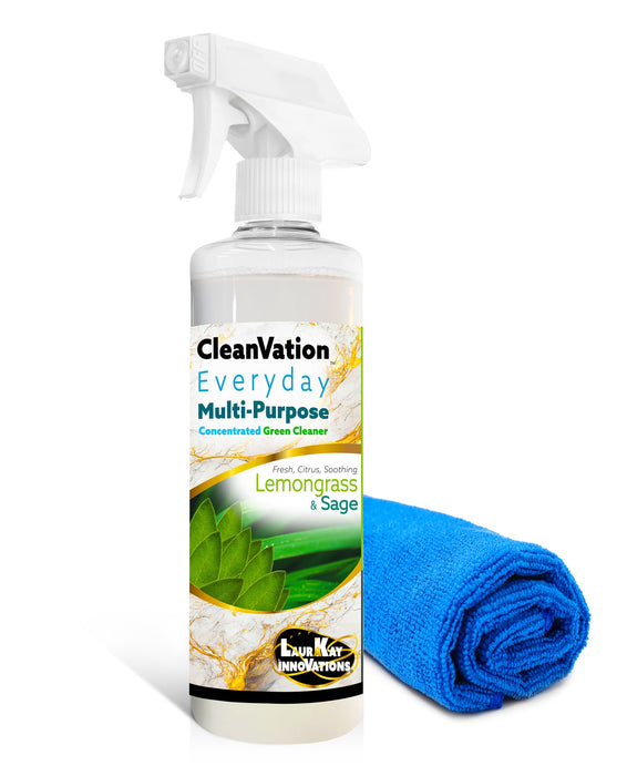 CleanVation Everyday™ 16 fl oz All Purpose Safer & Effective Concentrated 2 in 1 Multi-Surface Cleaner (Available in Multiple Scents)