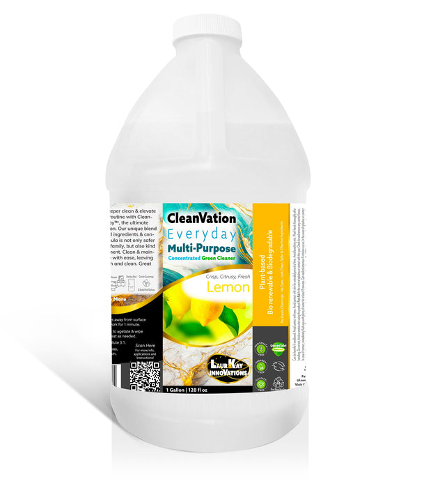 CleanVation Everyday™ Refill: All Purpose Safer & Effective Concentrated Multi-Surface Cleaner