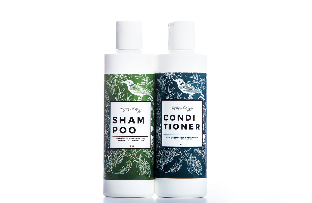 (2 Pack) Shampoo, 8 oz - Natural Hiyy