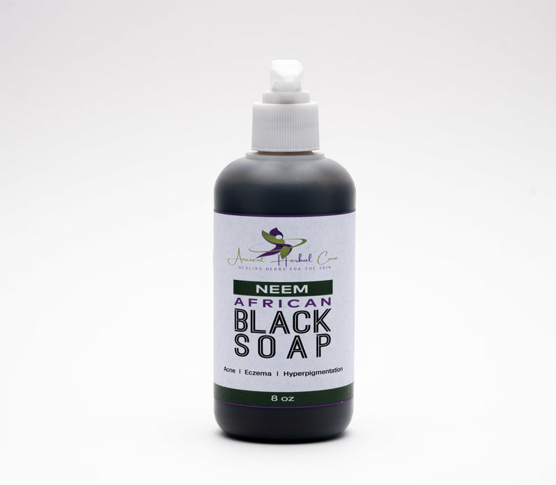Neem African Black Soap - liquid formula