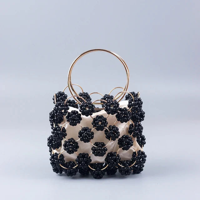 Beaded Handheld Dinner Bag