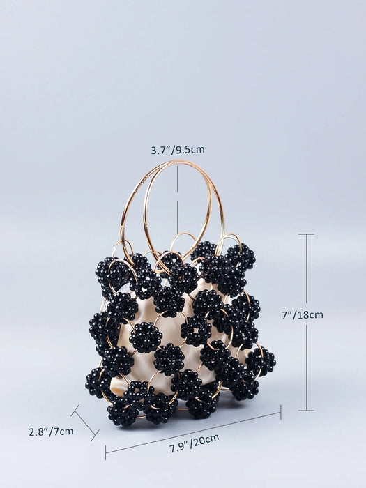 Beaded Handheld Dinner Bag