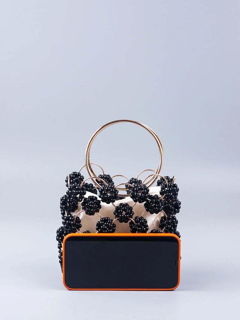 Beaded Handheld Dinner Bag