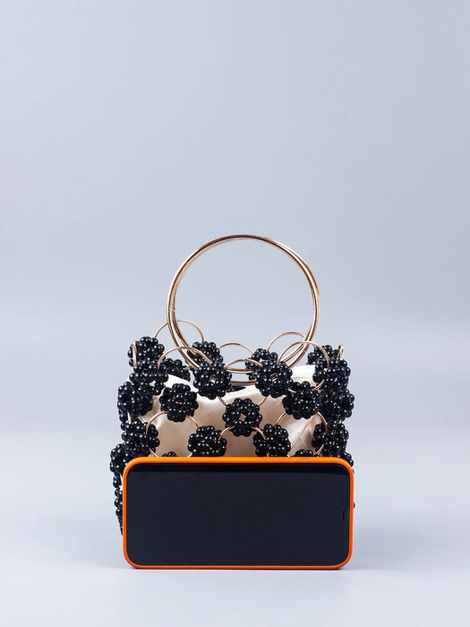 Beaded Handheld Dinner Bag