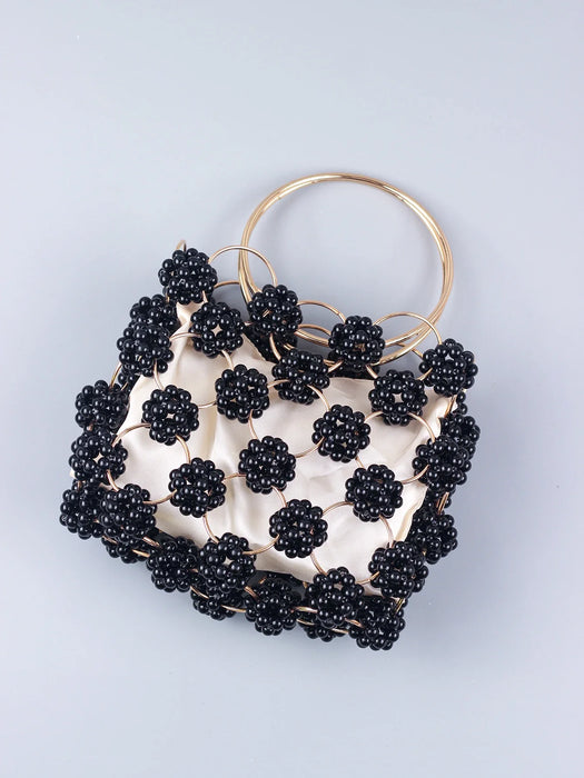 Beaded Handheld Dinner Bag