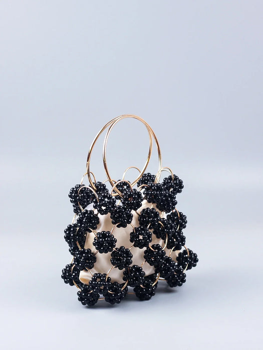 Beaded Handheld Dinner Bag