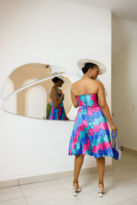 Nkenke Short Strapless Dress