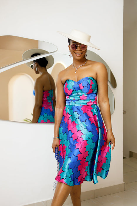 Nkenke Short Strapless Dress