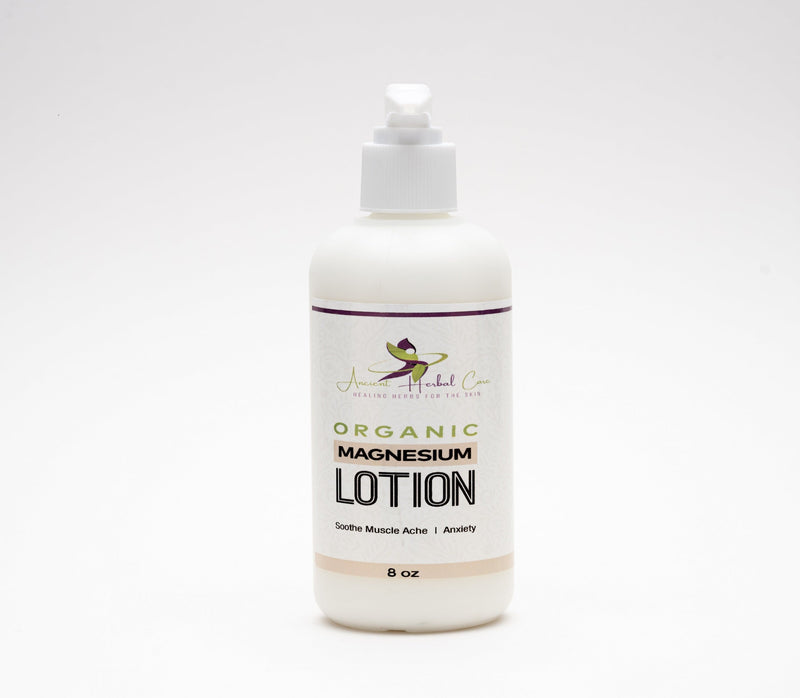 Magnesium Organic Body Lotion Pain and Anxiety Management