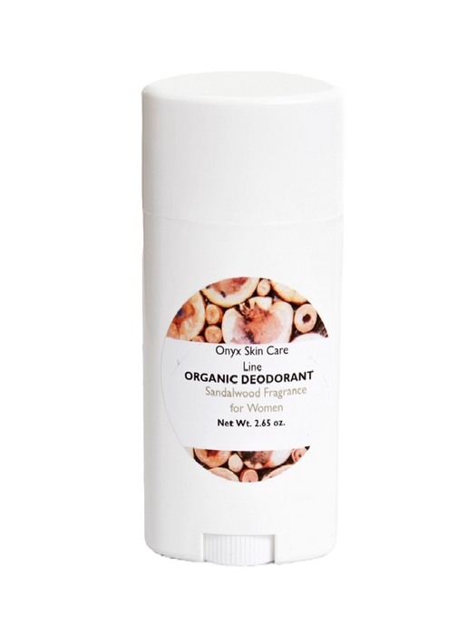 ORGANIC DEODORANT- SANDALWOOD FRAGRANCE - FOR WOMEN ITEM CODE: 601950409624