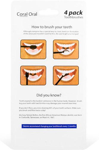 Coral Oral Toothbrushes
