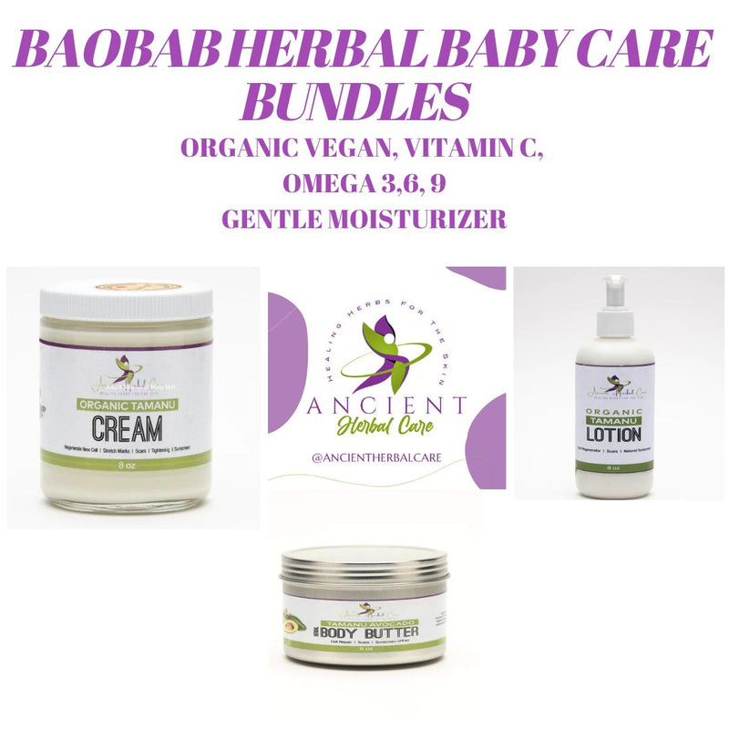ORGANIC BAOBAB BABY BUNDLE (OMEGAS VITAMINS, VITAMIN C, VITAMIN E)