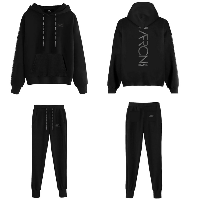 TAC Premium Unisex Minimalist Hoodie and Jogger COMPLETE SET/BUNDLE + Free Beanie