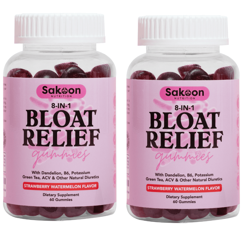 Bloating Relief Gummies - Green Tea, ACV, Dandelion, & More