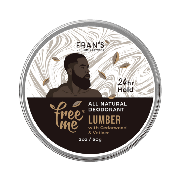 FreeMe Deodorant Lumber with Cedarwood & Vetiver